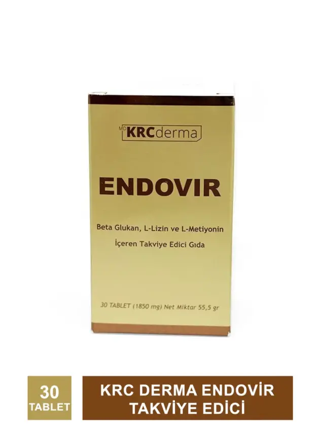 KRC Derma Endovir Takviye Edici Gıda 30 Tablet - 2