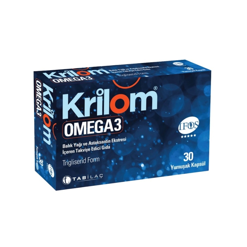 Krilom Omega-3 30 Yumuşak Kapsül - 1