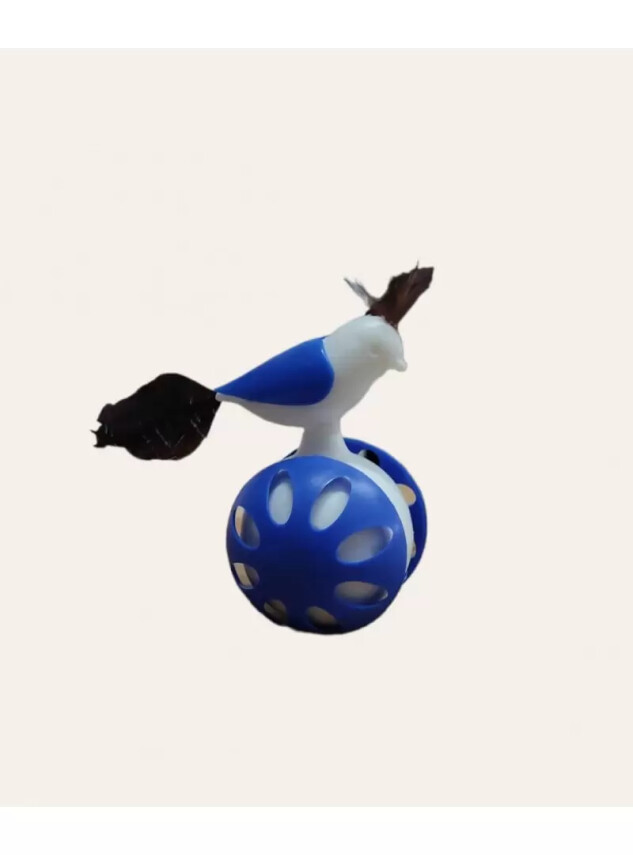 Kuşlu Hacıyatmaz Kedi Oyuncağı - DİĞER