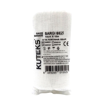 Kuteks Sargı Bezi 10 cm X 10 M - Kuteks
