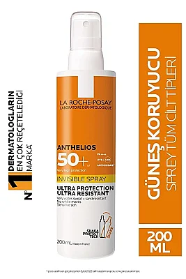 La Roche Posay Anthelios Invisible Güneş Spreyi SPF 50+ 200 ml - La Roche Posay