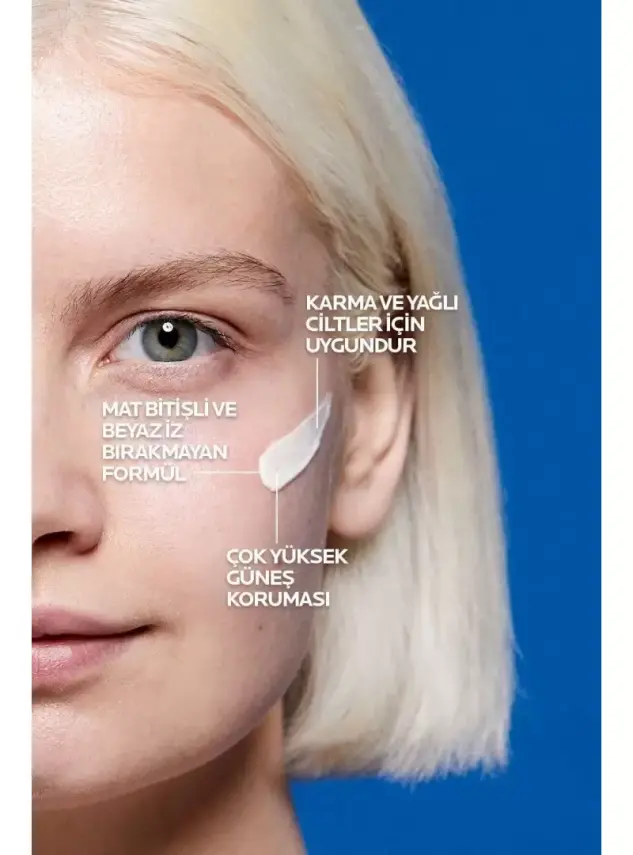 La Roche Posay Anthelios Oil Control Gel Yüz Güneş Kremi Karma/Yağlı Ciltler SPF50+ Yüksek Koruma 50ml - 5