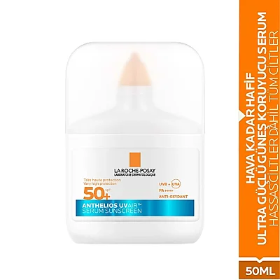 La Roche Posay Anthelios UV Air Serum Solaire SPF50+ Yüz Güneş Serumu 50 ml - La Roche Posay