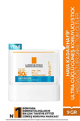 La Roche Posay Anthelios UV Air SPF50+ Ultra Güçlü Stick Güneş Koruyucu 10 ml - 9gr - La Roche Posay