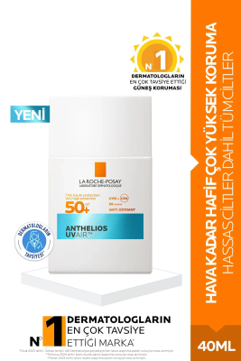 La Roche Posay Anthelios UV Air SPF50+ Yüz Güneş Kremi 40 ml - 1