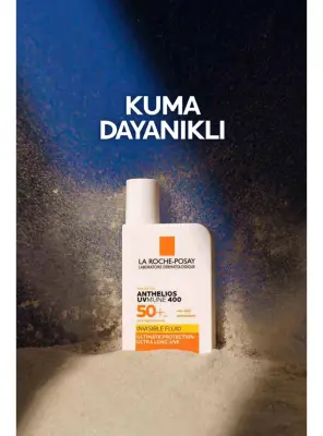 OUTLET - La Roche Posay Anthelios Uvmune 400 Invisible Fluid Yüz Güneş Kremi SPF50+ 50ml - 5