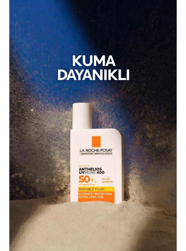 OUTLET - La Roche Posay Anthelios Uvmune 400 Invisible Fluid Yüz Güneş Kremi SPF50+ 50ml - 5
