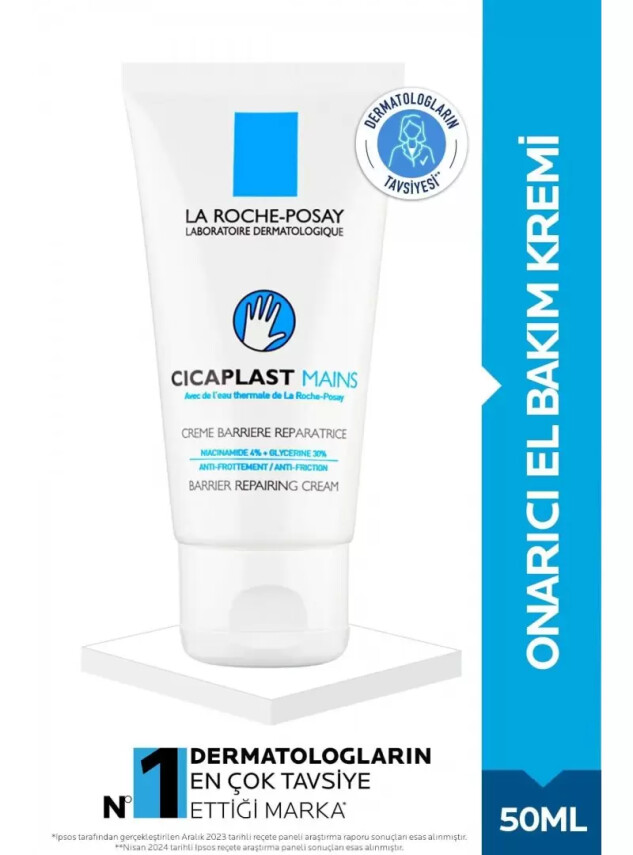 La Roche Posay Cicaplast Mains El Kremi 50 ml - La Roche Posay