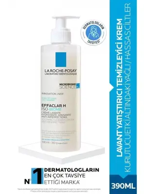 La Roche Posay Effaclar H Iso-Biome Lavant Temizleyici Krem 390 ml - La Roche Posay