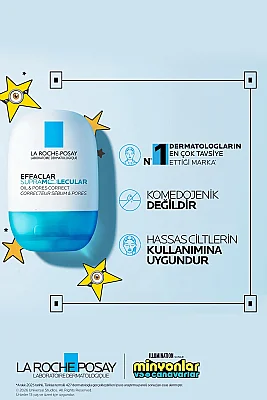 La Roche Posay Effaclar Supramolecular Yağlanma Karşıtı Bakım Kremi 40ml - 7