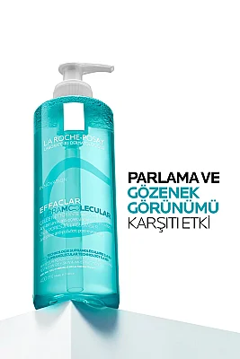 La Roche Posay Effaclar Supramolecular Yağlı Ciltler için Temizleme Jeli 400ml - 4
