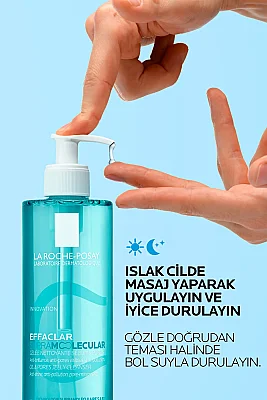 La Roche Posay Effaclar Supramolecular Yağlı Ciltler için Temizleme Jeli 400ml - 7