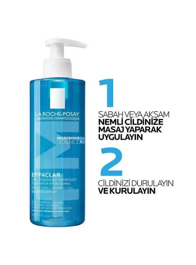 La Roche Posay Effaclar Temizleme Jeli 400 ml - 3