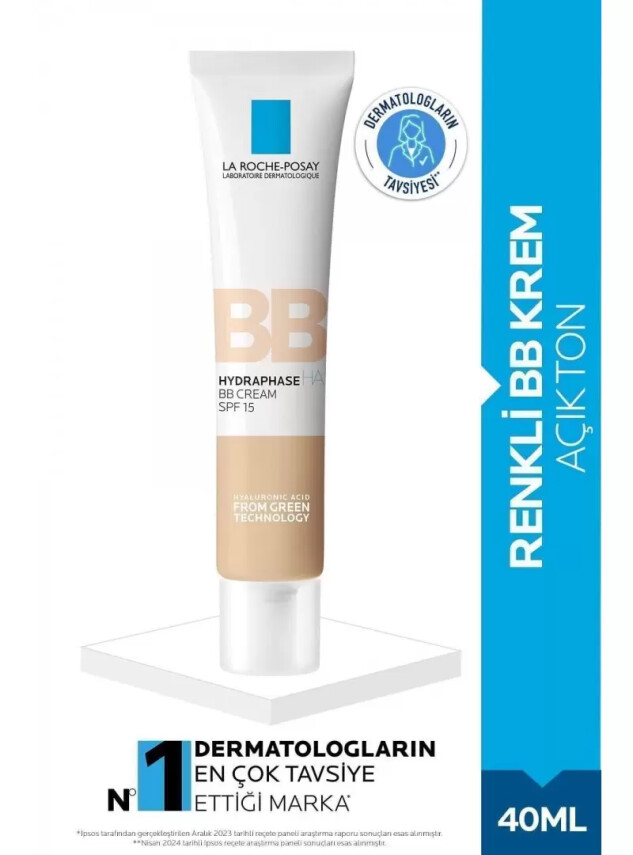 La Roche Posay Hydraphase HA BB Cream Spf15 - Light - 40 ml - La Roche Posay