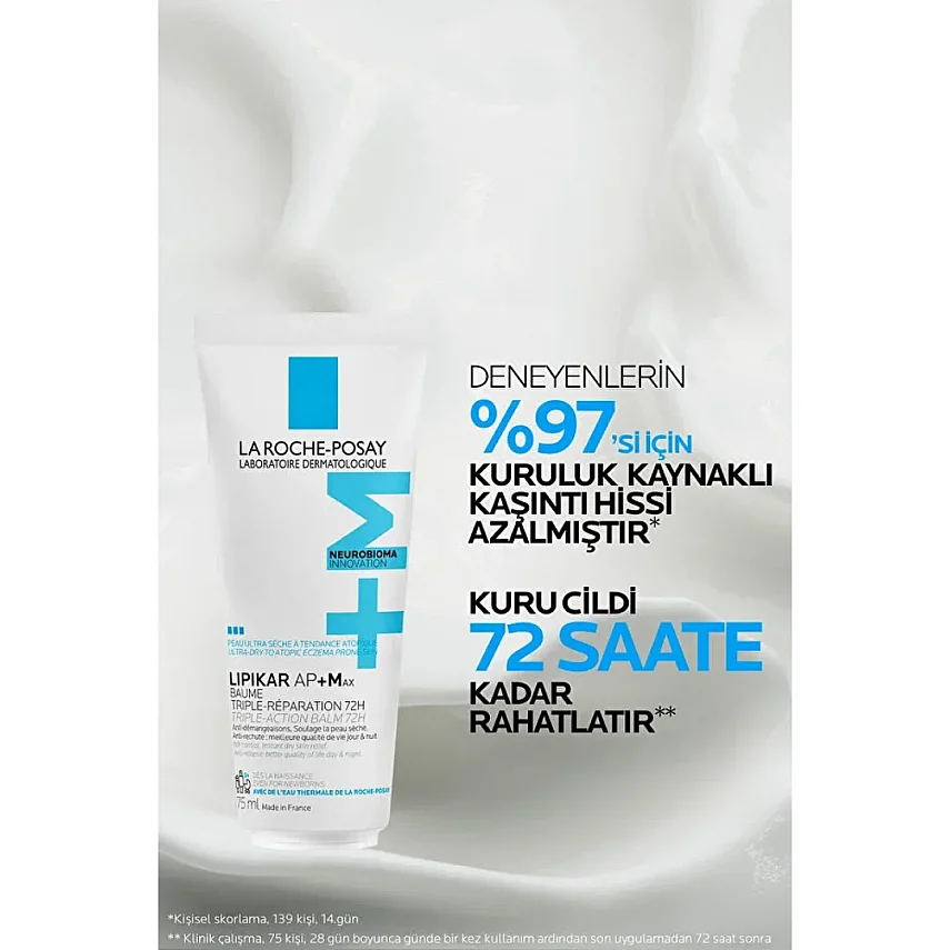 La Roche Posay Lipikar AP+Max Baume Nemlendirici Balsam 75 ml - 6