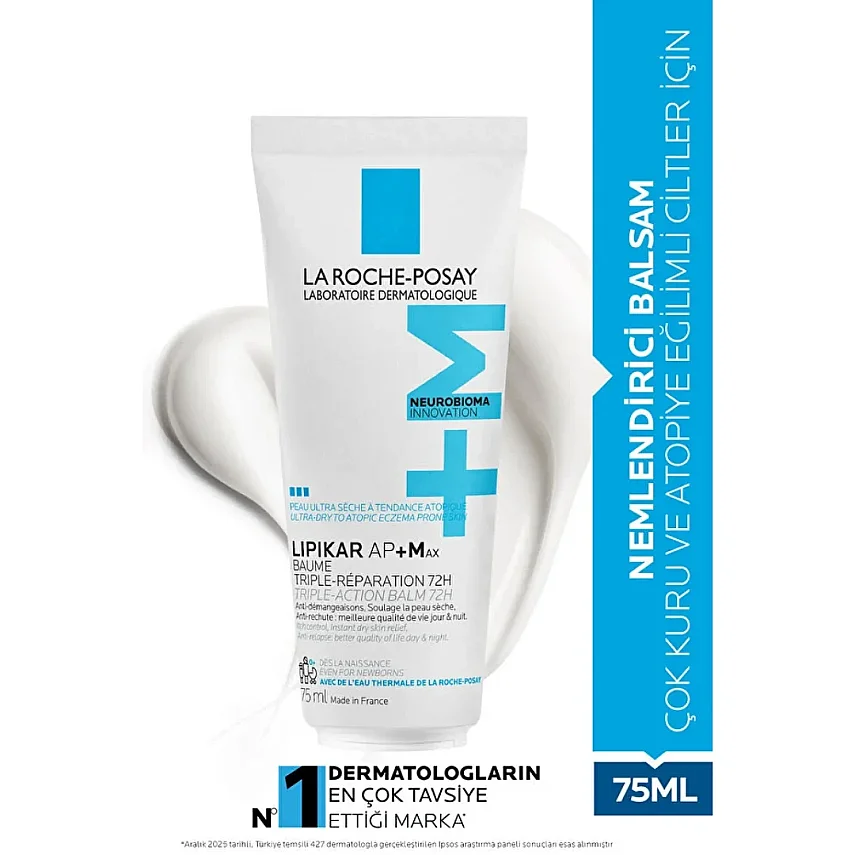 La Roche Posay Lipikar AP+Max Baume Nemlendirici Balsam 75 ml - 1