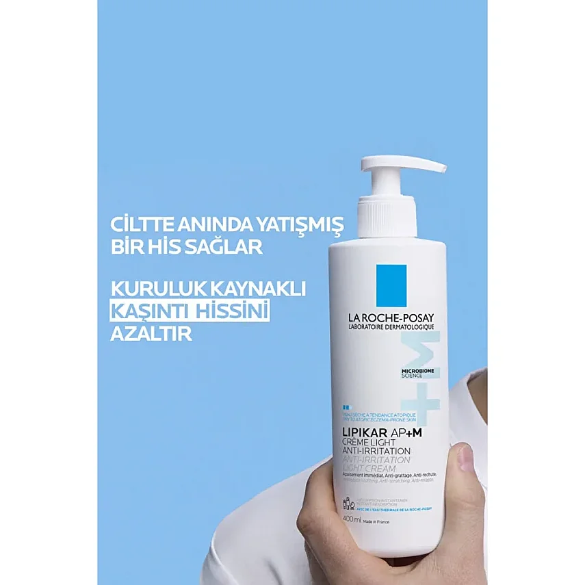 La Roche Posay Lipikar Baume Light AP+M Nemlendirici 400 ml - 3