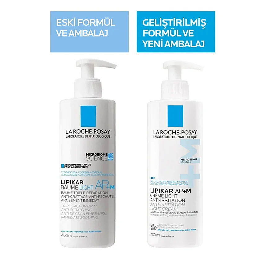 La Roche Posay Lipikar Baume Light AP+M Nemlendirici 400 ml - 2