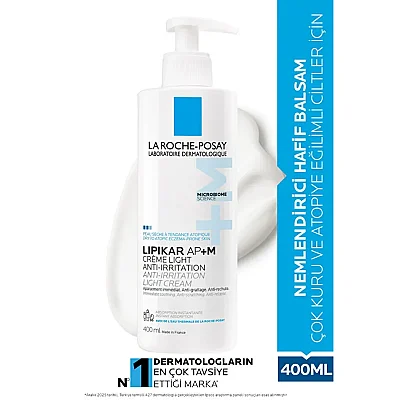 La Roche Posay Lipikar Baume Light AP+M Nemlendirici 400 ml - La Roche Posay