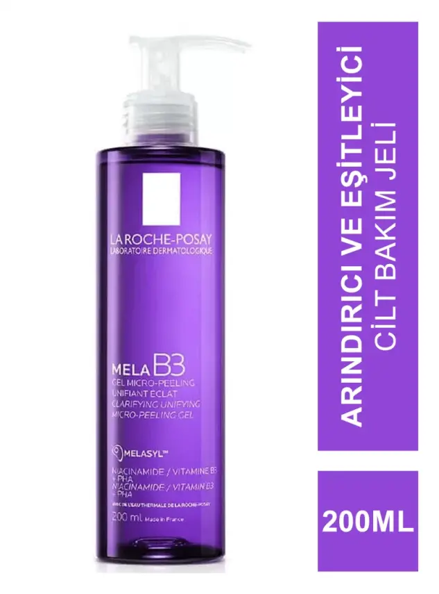 La Roche Posay Mela B3 Micro Peeling Gel - Koyu Leke Karşıtı Temizleme Jeli 200 ml - 1