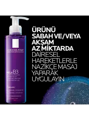 La Roche Posay Mela B3 Micro Peeling Gel - Koyu Leke Karşıtı Temizleme Jeli 200 ml - 3