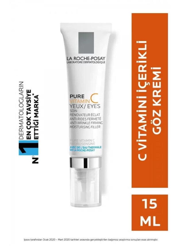 La Roche Posay Pure Vitamin C Yeux 15 ml Göz Çevresi Bakım Kremi - La Roche Posay