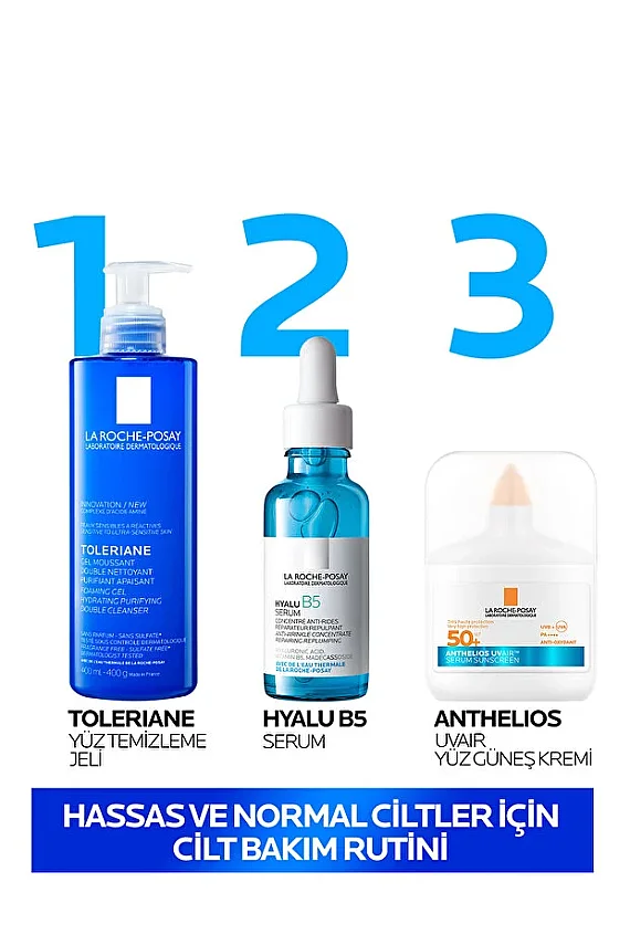 La Roche Posay Toleriane Hassas Ciltler İçin Temizleme Jeli 400 ml - 6
