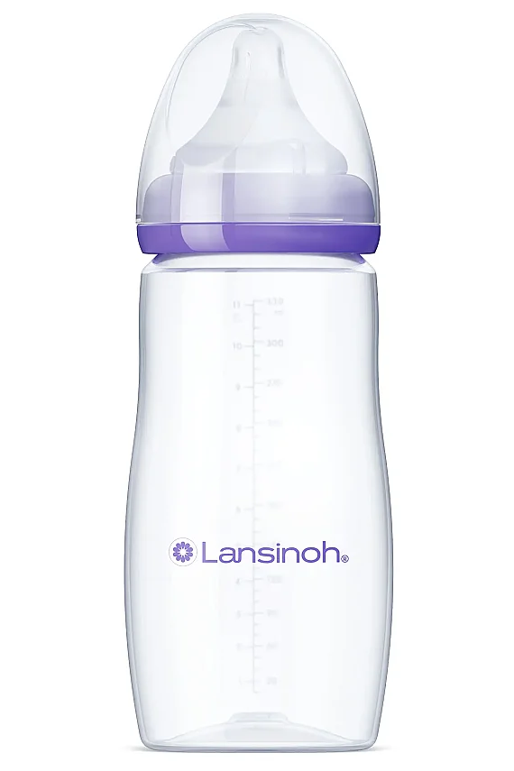 Lansinoh 330 ml Biberon ve NaturalWave® Biberon Emziği (6 Ay+) - 2