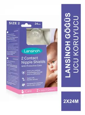Lansinoh Göğüs Ucu Koruyucu 2x24mm - Lansinoh