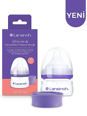 Lansinoh Natural Wave Biberon 60 ml - Lansinoh