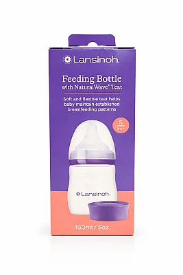 Lansinoh NaturalWave Biberon 160ml - 2