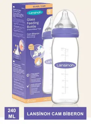 Lansinoh NaturalWave Cam Biberon 240 ml - 2