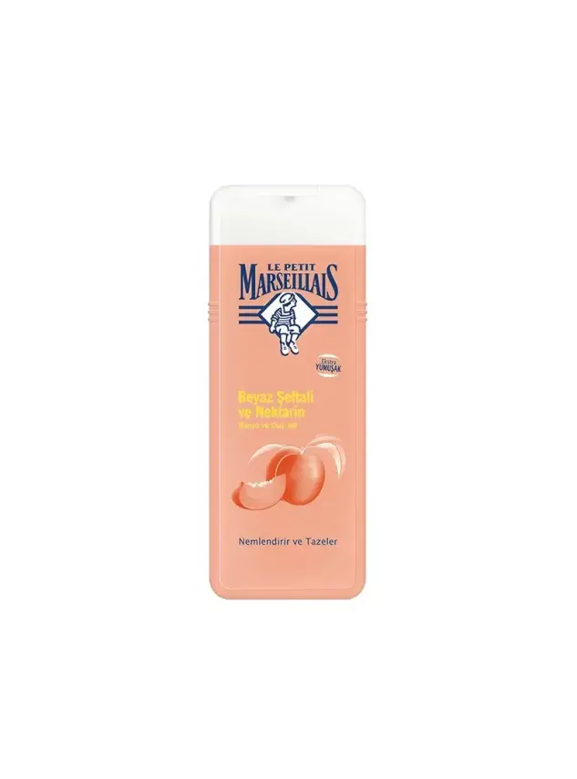 Le Petit Marseillais Beyaz Şeftali ve Nektarin Banyo ve Duş Jeli 400 ml - 1