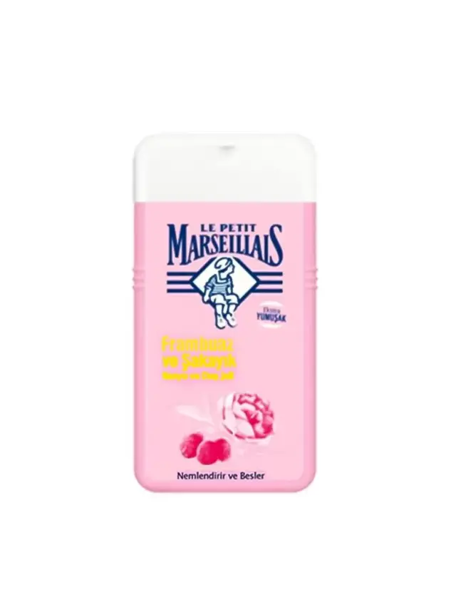 Le Petit Marseillais Frambuaz & Şakayık Banyo ve Duş Jeli 250ml - 1