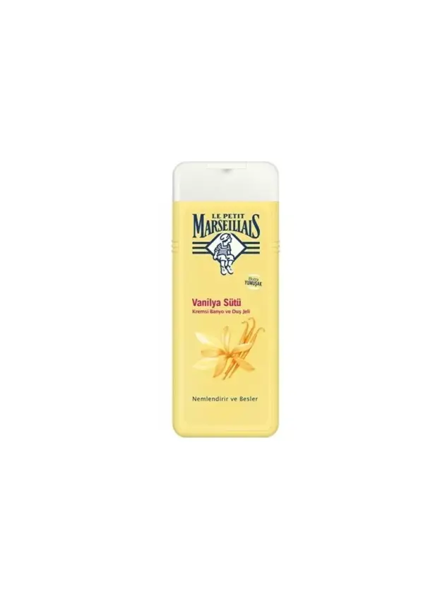 Le Petit Marseillais Vanilya Sütü Banyo ve Duş Jeli 400 ml - 1