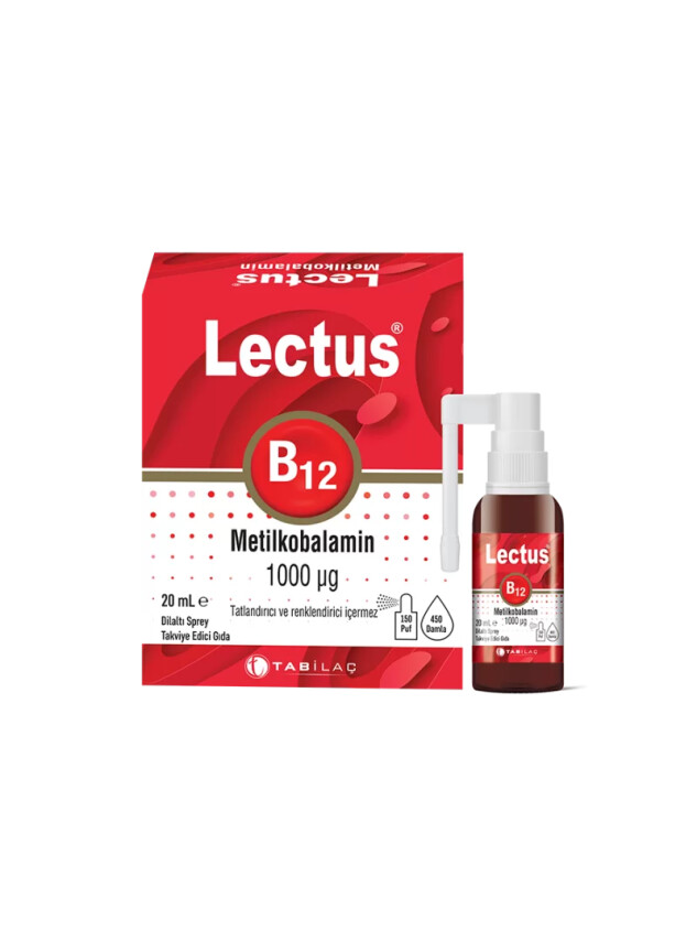 Lectus B12 1000mg 20 ml - Tabilaç