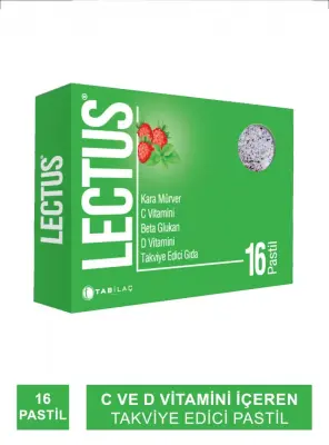 Lectus Karamürver 16 Pastil - Tabilaç