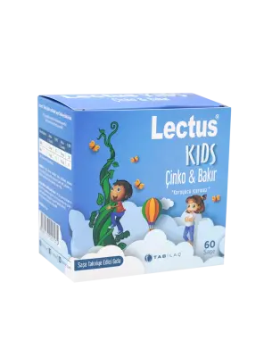 Lectus Kids Çinko& Bakır 60 Saşe - Tabilaç