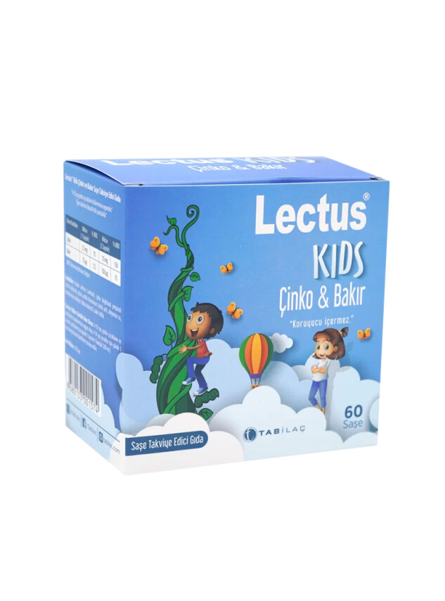 Lectus Kids Çinko& Bakır 60 Saşe - Tabilaç
