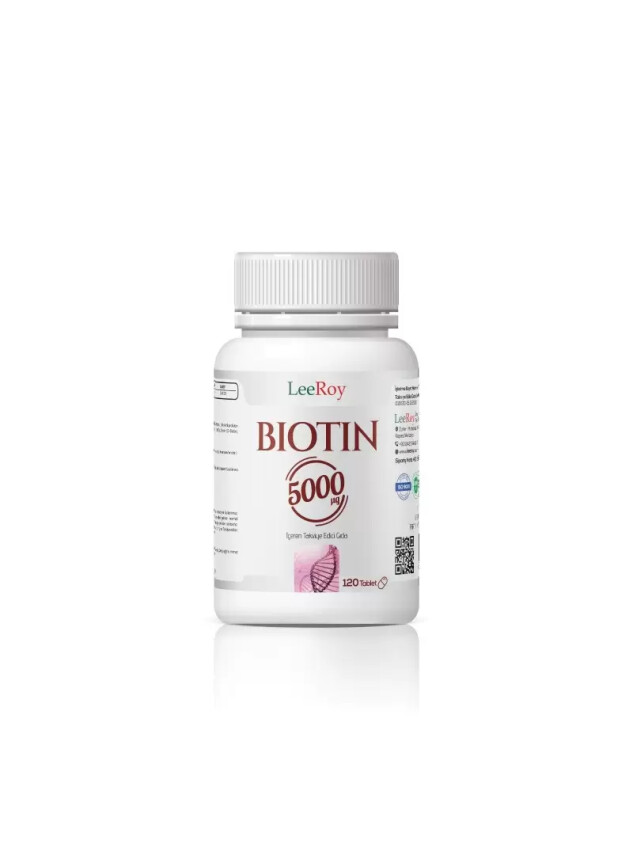 LeeRoy Biotin 5000mg 120 Tablet - LeeRoy