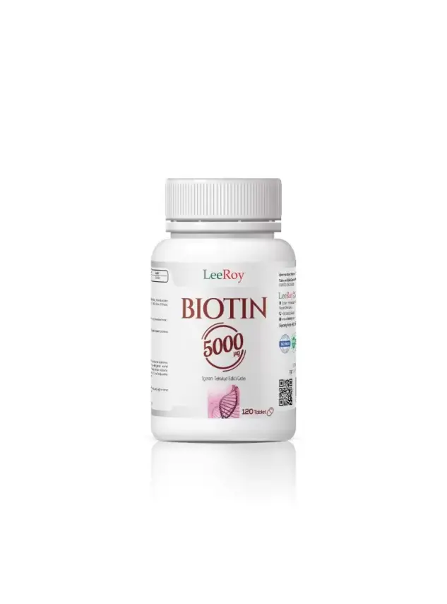 LeeRoy Biotin 5000mg 120 Tablet - 1