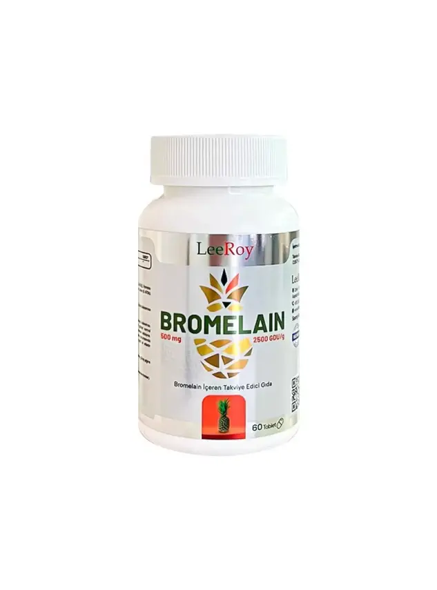 LeeRoy Bromelain 500mg 60 Tablet - 1