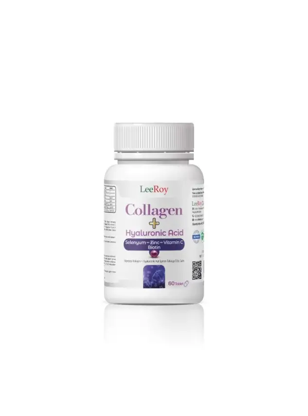 LeeRoy Collagen + Hyaluronic Acid 60 Tablet - 1