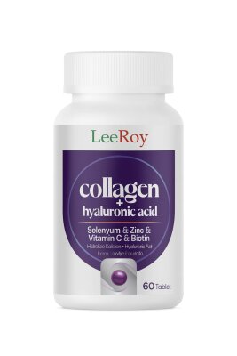 LeeRoy Collagen + Hyaluronic Acid 60 Tablet - LeeRoy