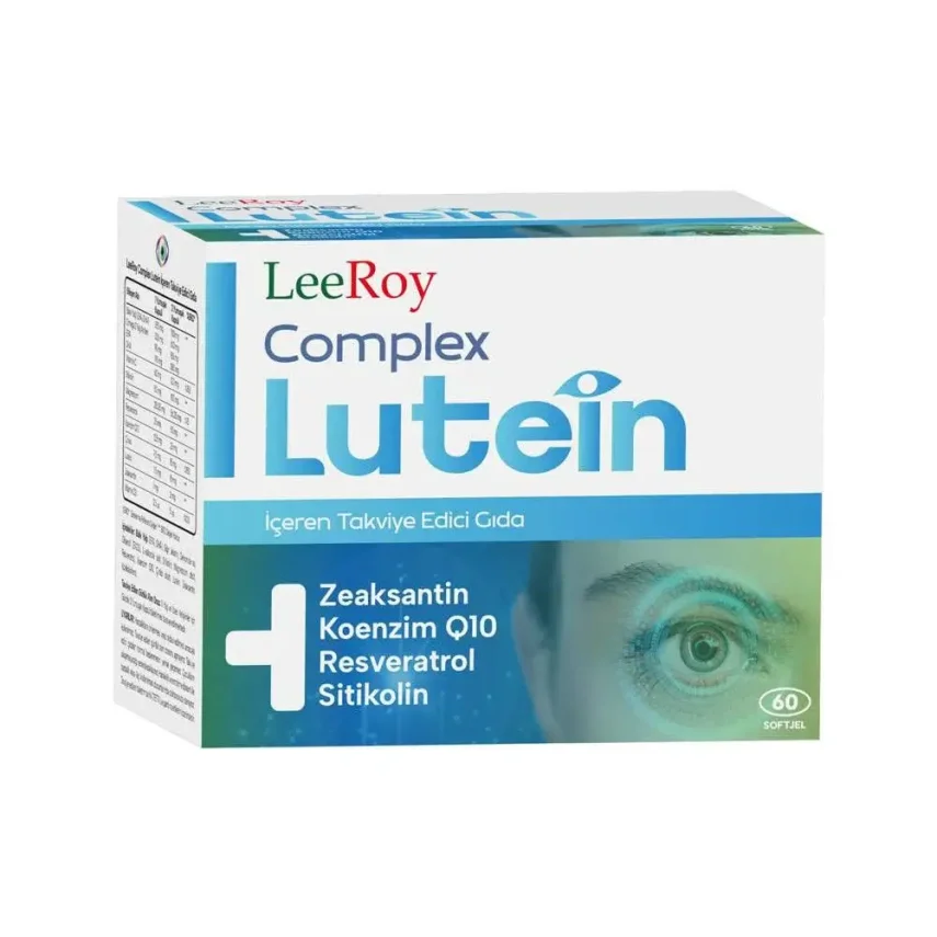 LeeRoy Complex Lutein 60 Yumuşak Kapsül - 1