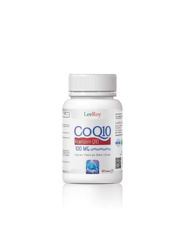 LeeRoy CoQ10 100mg 30 Tablet - LeeRoy