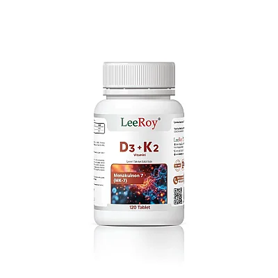 Leeroy D3 ve K2 Vitamini 120 Tablet - LeeRoy