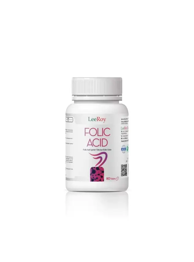 LeeRoy Folic Acid 90 Tablet - 1