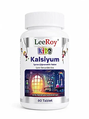 Leeroy Kalsium kids 60 Tablet - LeeRoy