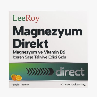 LeeRoy Magnezyum Direkt 20 Saşe - LeeRoy